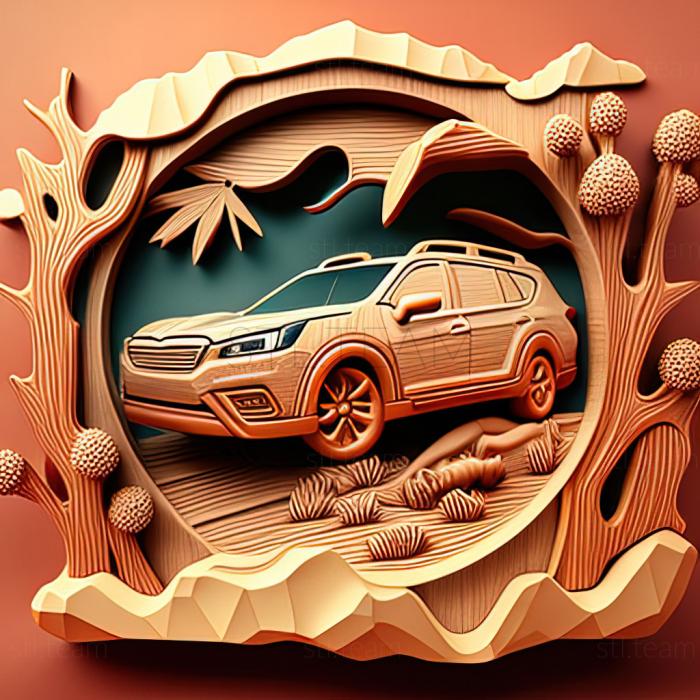 3D model Subaru Outback (STL)